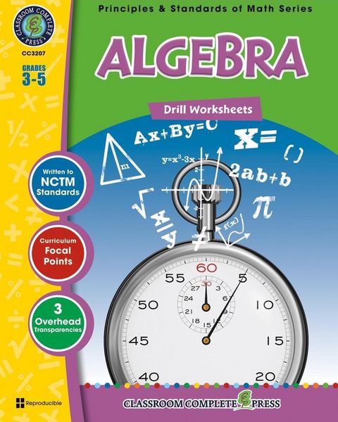 Produktbild: Algebra - Drill Sheets
