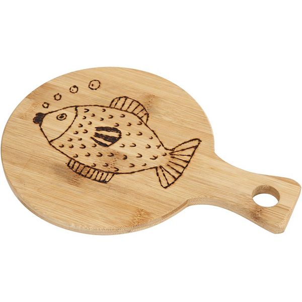 Produktbild: Creativ Company Schneidebrett, H 0,9 cm, L 24 cm, D 17 cm, 1 Stk