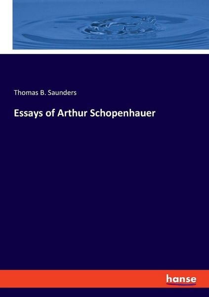 Produktbild: Essays of Arthur Schopenhauer