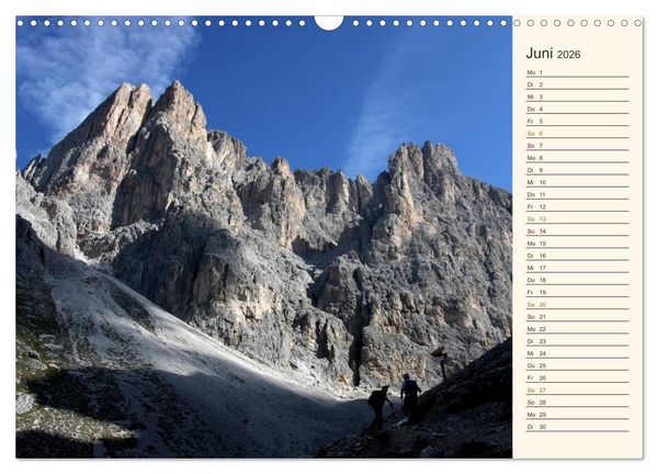 Produktbild: Weltnaturerbe DOLOMITEN (Wandkalender 2026 DIN A3 quer), CALVENDO Monatskalender