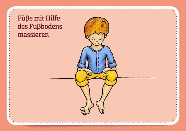 Produktbild: Achtsamkeits&uuml;bungen f&uuml;r entspanntes Lernen. 30 Bildkarten f&uuml;r Kinder