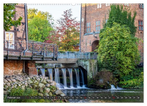 Produktbild: L&uuml;neburg - Die Salz- und Hansestadt (Wandkalender 2026 DIN A2 quer), CALVENDO Monatskalender