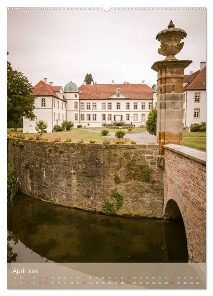 Produktbild: Historisches Bad Essen (hochwertiger Premium Wandkalender 2026 DIN A2 hoch), Kunstdruck in Hochglanz