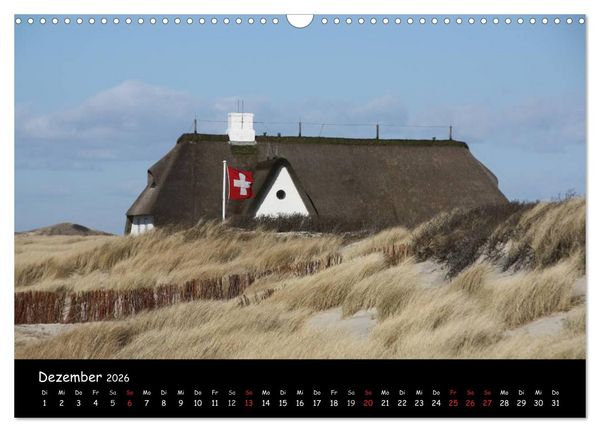 Produktbild: Sylt (Wandkalender 2026 DIN A3 quer), CALVENDO Monatskalender