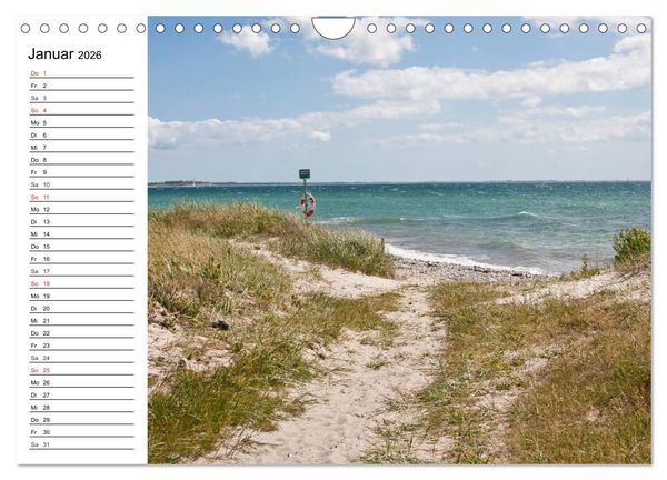 Produktbild: Insel &AElig;r&oslash; - Perle der D&auml;nischen S&uuml;dsee (Wandkalender 2026 DIN A4 quer), CALVENDO Monatskalender