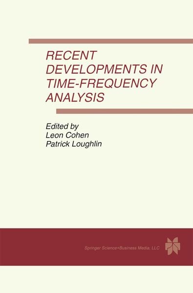 Produktbild: Recent Developments in Time-Frequency Analysis