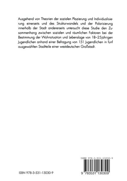 Produktbild: Jugend und Wohnen