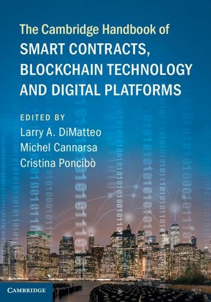 Produktbild: Cambridge Handbook of Smart Contracts, Blockchain Technology and Digital Platforms