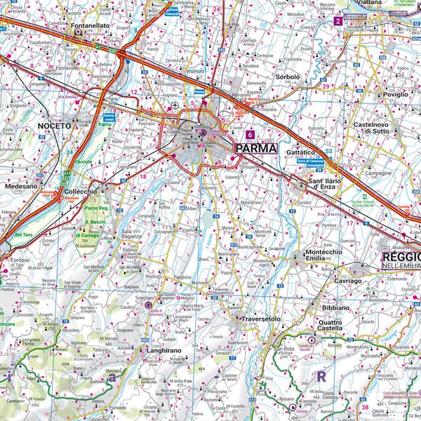 Produktbild: Freytag & berndt Stra&szlig;enkarte Emilia-Romagna 1:150.000