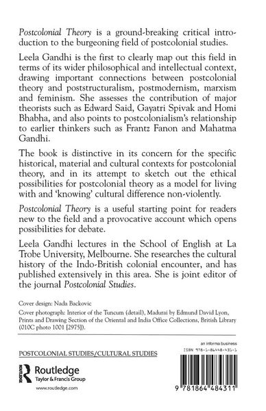 Produktbild: Postcolonial Theory