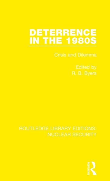 Produktbild: Deterrence in the 1980s