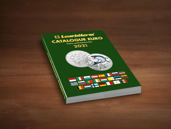 Produktbild: Euro-M&uuml;nzenkatalog 2021,Euro-M&uuml;nzen-und Banknotenkat. engl.