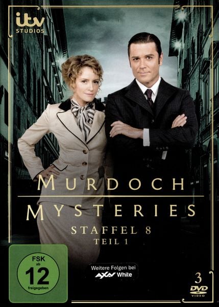 Produktbild: Murdoch Mysteries - Staffel 8 - Teil 1 [3 DVDs]