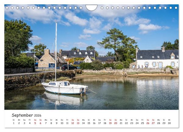 Produktbild: Unterwegs im Morbihan (Wandkalender 2026 DIN A4 quer), CALVENDO Monatskalender