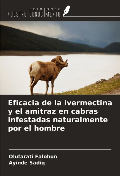 Produktbild: Eficacia de la ivermectina y el amitraz en cabras infestadas naturalmente por el hombre