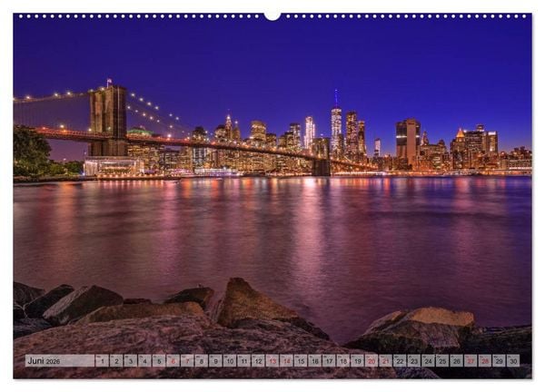 Produktbild: Faszination Br&uuml;cken (Wandkalender 2026 DIN A2 quer), CALVENDO Monatskalender