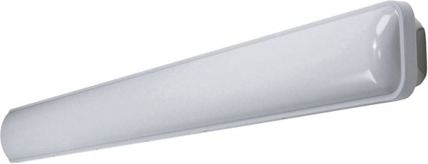 LEDVANCE SUBMARINE Integrated (EU) L LED-Feuchtraum-Wannenleuchte LED LED fest eingebaut 18 W Neutralweiß Grau