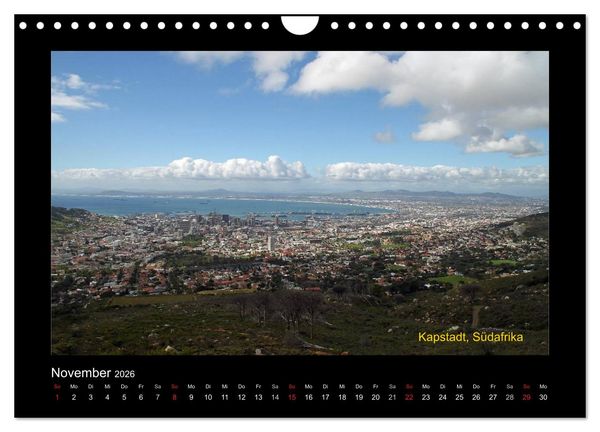 Produktbild: AFRIKA im S&uuml;den (Wandkalender 2026 DIN A4 quer), CALVENDO Monatskalender