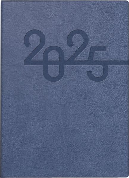 Produktbild: Taschenkalender Mod. Technik III 2025 | A6, Kunstleder, blau