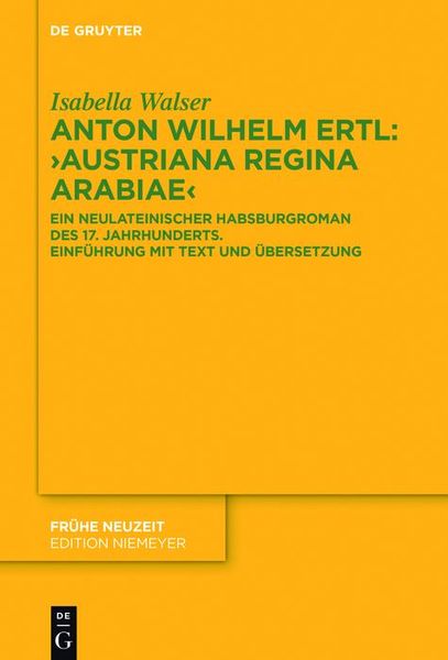 Produktbild: Anton Wilhelm Ertl: "Austriana regina Arabiae"