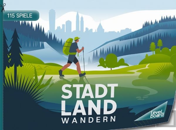 Produktbild: Stadt, Land, Wandern - 115 Spielbl&ouml;cke