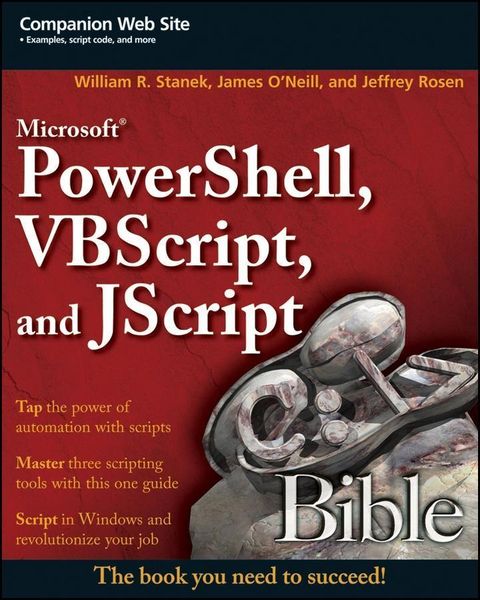 Produktbild: Microsoft PowerShell, VBScript and JScript Bible