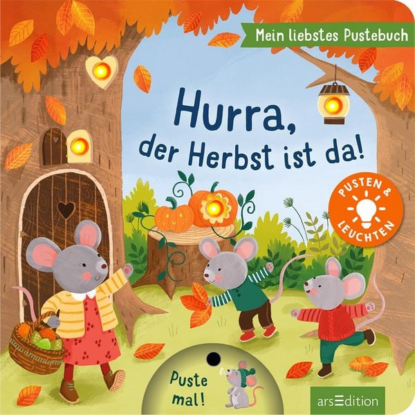 Produktbild: Mein liebstes Pustebuch &ndash; Hurra, der Herbst ist da!