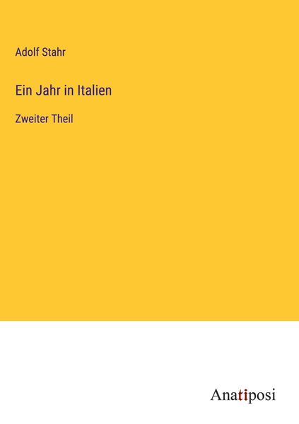Produktbild: Ein Jahr in Italien