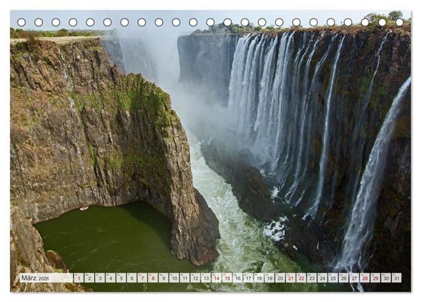 Produktbild: Sambia - ein gro&szlig;artiges Land (Tischkalender 2026 DIN A5 quer), CALVENDO Monatskalender
