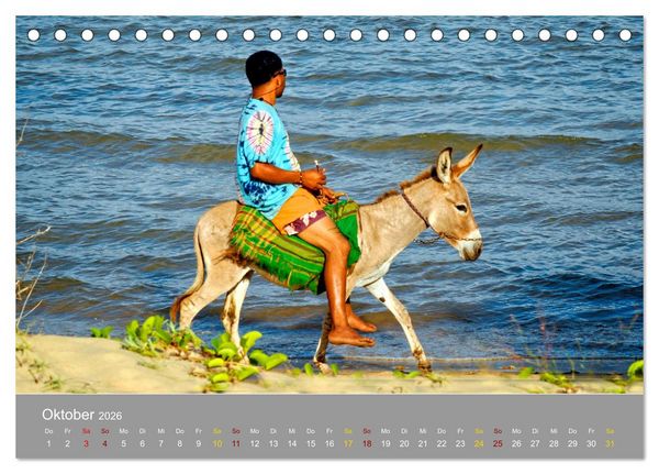 Produktbild: Lamu - Geheimtipp in Kenia (Tischkalender 2026 DIN A5 quer), CALVENDO Monatskalender