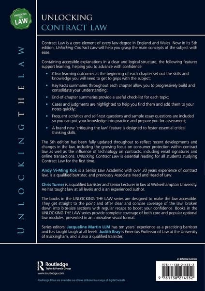 Produktbild: Unlocking Contract Law