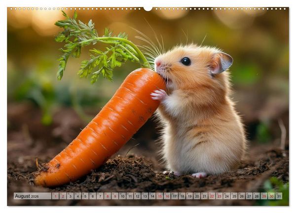 Produktbild: Sind sie nicht goldig? (Wandkalender 2026 DIN A2 quer), CALVENDO Monatskalender