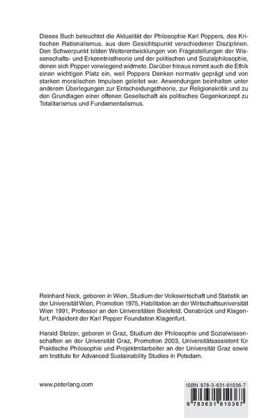 Produktbild: Kritischer Rationalismus heute