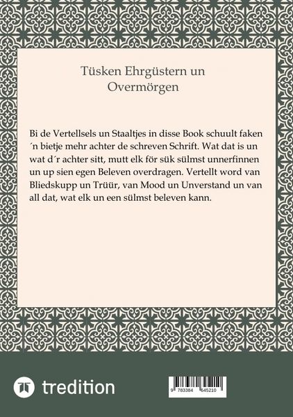 Produktbild: T&uuml;sken Ehrg&uuml;stern un Overm&ouml;rgen