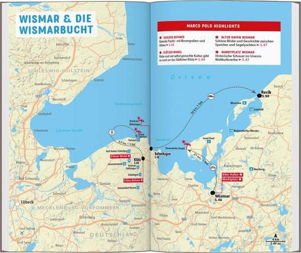 Produktbild: MARCO POLO Reisef&uuml;hrer Ostseek&uuml;ste, Mecklenburg-Vorpommern