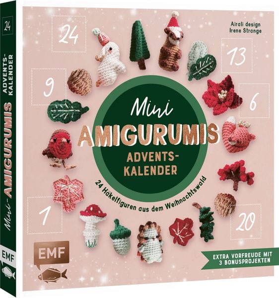 Produktbild: Mini-Amigurumis Adventskalender - Weihnachten im Wald