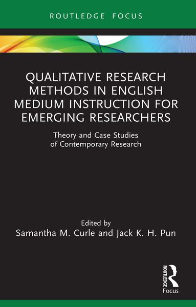 Produktbild: Qualitative Research Methods in English Medium Instruction for Emerging Researchers
