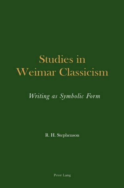 Produktbild: Studies in Weimar Classicism