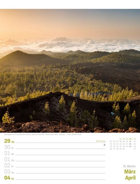 Produktbild: Planet Erde Wochenplaner Kalender 2027 | Landschaften der Welt