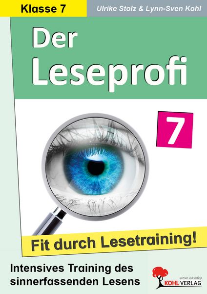 Produktbild: Der Leseprofi - Fit durch Lesetraining / Klasse 7