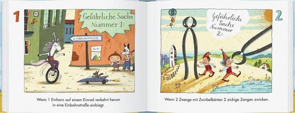 Produktbild: Gef&auml;hrliche Sachen zum Z&auml;hlen und Lachen