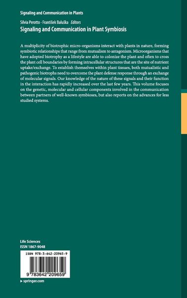 Produktbild: Signaling and Communication in Plant Symbiosis