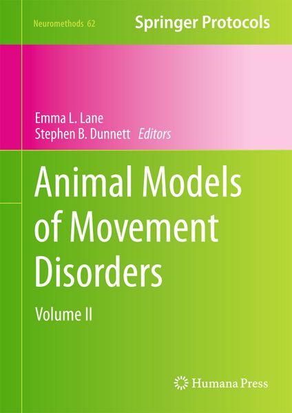 Produktbild: Animal Models of Movement Disorders