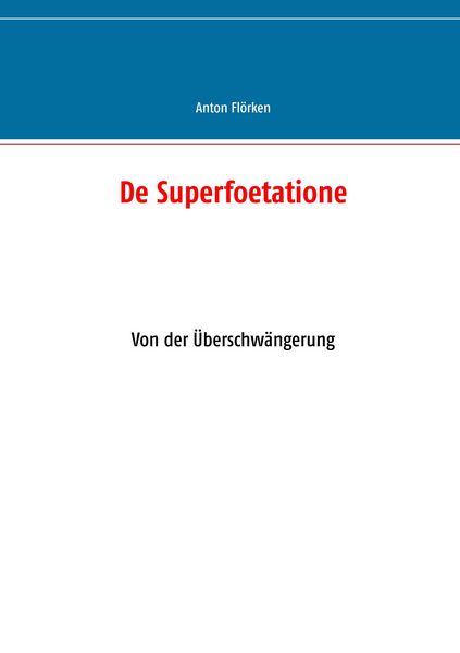 Produktbild: De Superfoetatione
