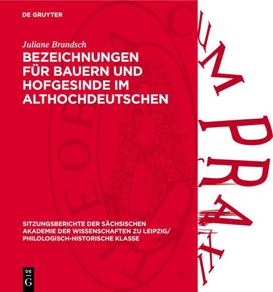 Produktbild: Bezeichnungen f&uuml;r Bauern und Hofgesinde im Althochdeutschen