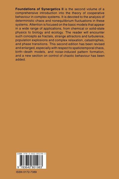 Produktbild: Foundations of Synergetics II