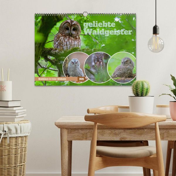 Produktbild: geliebte Waldgeister (Wandkalender 2026 DIN A3 quer), CALVENDO Monatskalender