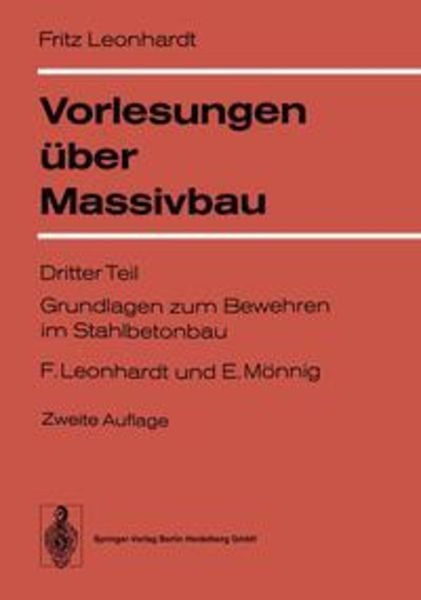 Vorlesungen über Massivbau