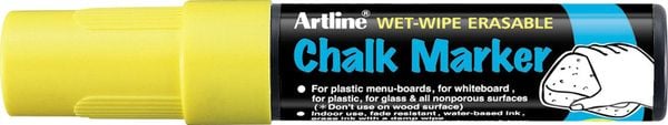 Produktbild: ARTLINE&reg; Kreide Marker 12, gelb