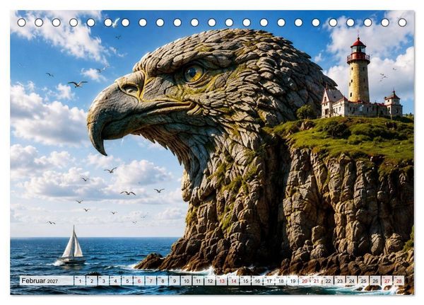 Produktbild: Die W&auml;chter der Erde (Tischkalender 2027 DIN A5 quer), CALVENDO Monatskalender